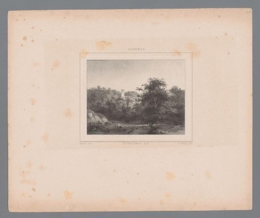Landscape with a tower