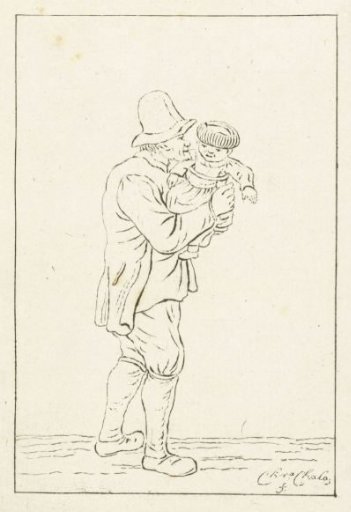 Grandfather with child