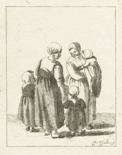 Two mothers in conversation