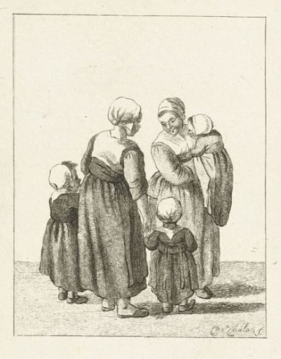 Two mothers in conversation
