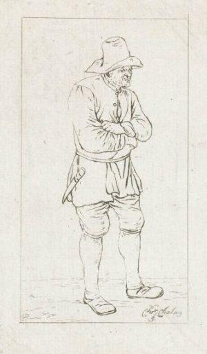 Standing man with arms crossed