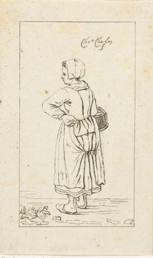 Woman with basket