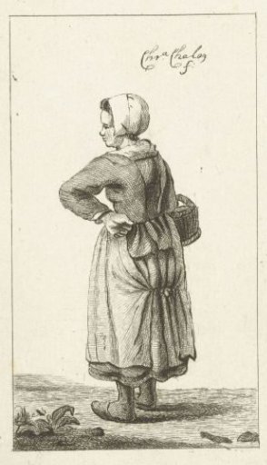 Woman with basket