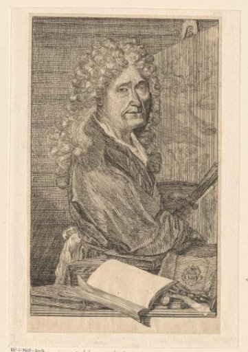 Portrait of an unknown painter, possibly Jan Anthonie Coxie