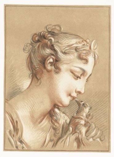 Girl with a Dove