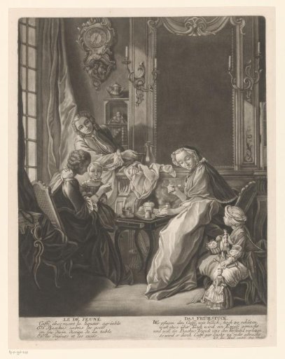 Family at Breakfast