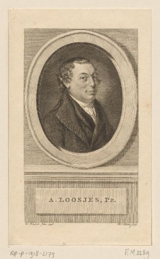 Portrait of Adriaan Pietersz. Loosjes