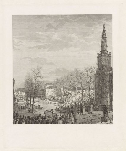 Devastation on the Steenschuur after the Leiden Gunpowder Disaster, 1807