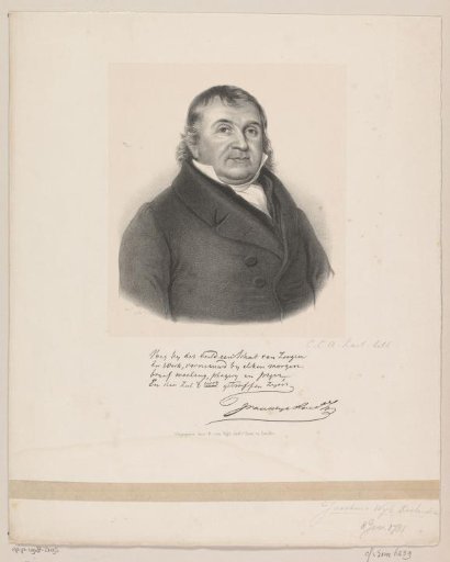 Portrait of Jacobus van Wijk Roelandszoon