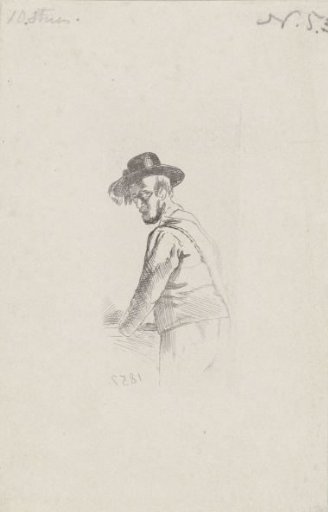 Figure study of a man