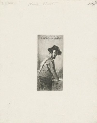 Figure study of a man
