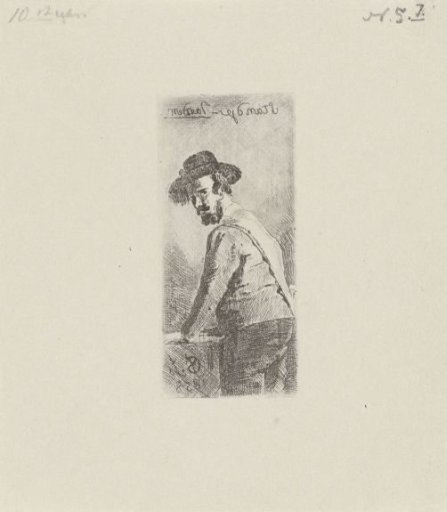 Figure study of a man