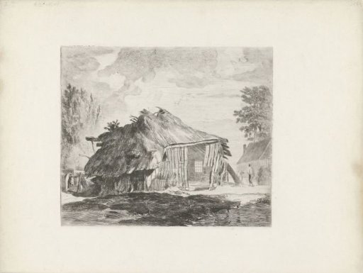 Barn in a landscape