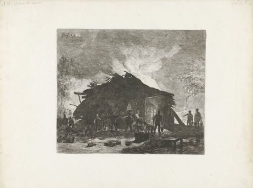 Barn in a landscape