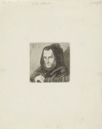 Bust of a Monk