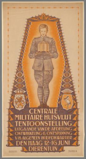 Central Military Domestic Arts Exhibition, Organized by the Development & Recreation Department of the General Headquarters The Hague, June 12-16. Zoo