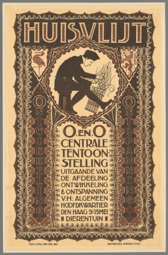 Domestic Arts. O. and O. Central Exhibition, Organized by the Development & Recreation Department of the General Headquarters The Hague, May 9-13. Zoo
