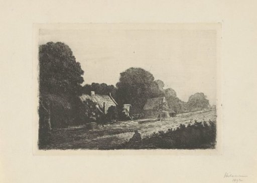 Country road near Hilversum