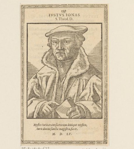Portrait of Justus Jonas