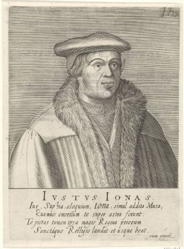 Portrait of Justus Jonas