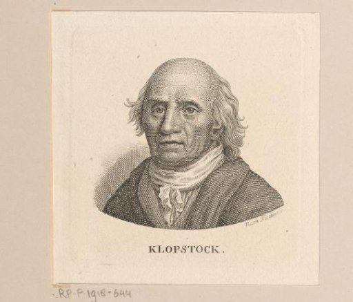Portrait of Friedrich Gottlieb Klopstock