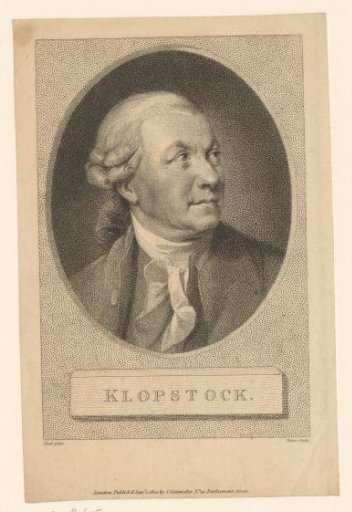 Portrait of Friedrich Gottlieb Klopstock