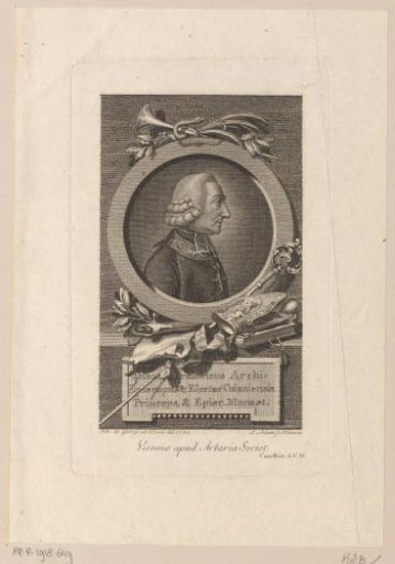 Portrait of Maximilian Friedrich, Reichsgraf von Königseck-Rothenfels