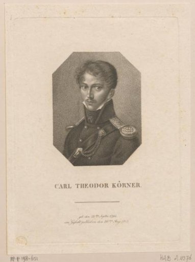 Portrait of Theodor Körner