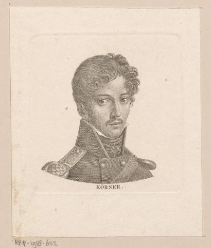Portrait of Theodor Körner