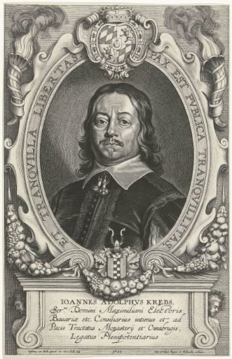 Portrait of Johann Adolf Krebs
