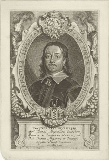 Portrait of Johann Adolf Krebs