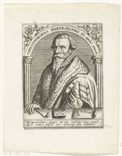Portrait of Christoph Herdesianus