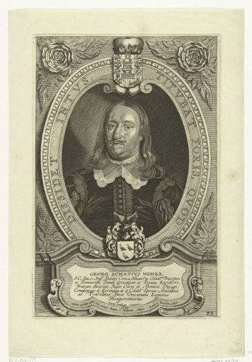 Portrait of Georg Achatius Heher