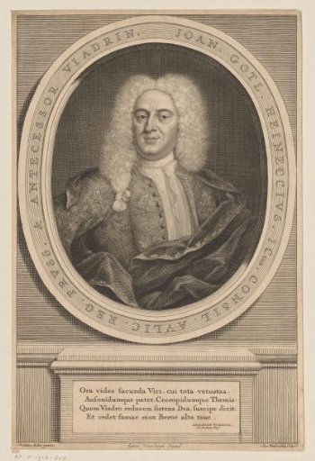 Portrait of Johann Gottlieb Heinecke