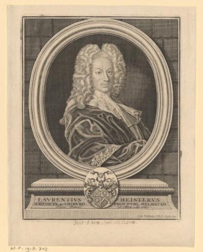 Portrait of Lorenz Heister