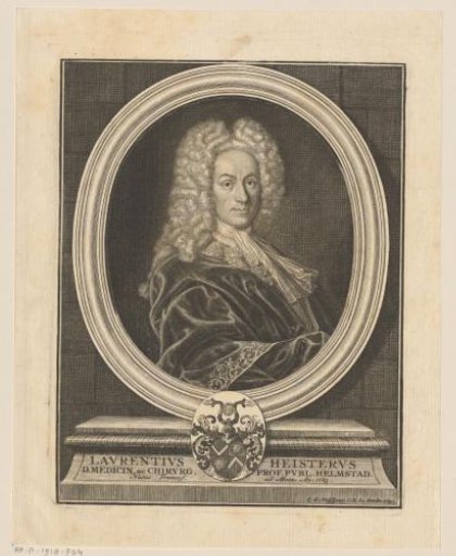 Portrait of Lorenz Heister