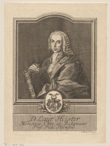 Portrait of Lorenz Heister