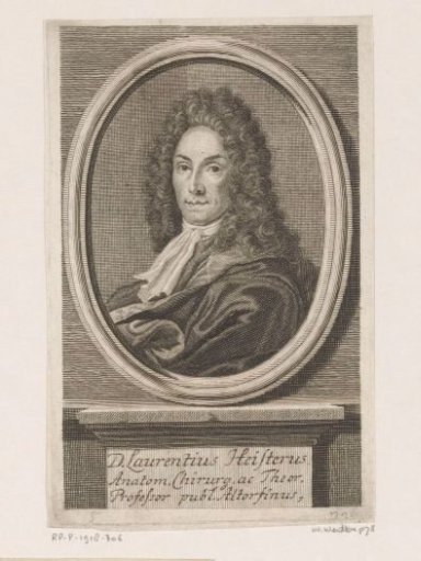 Portrait of Lorenz Heister