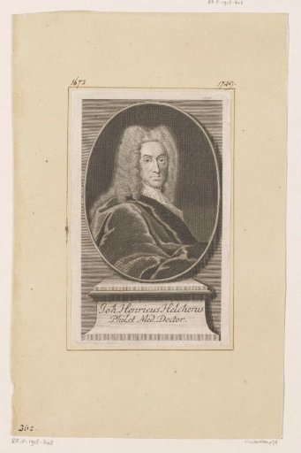 Portrait of Johann Heinrich Helcher