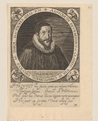 Portrait of Christoph Helwig