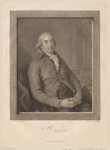 Portrait of Johann Gottfried von Herder