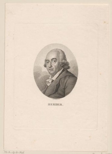 Portrait of Johann Gottfried von Herder