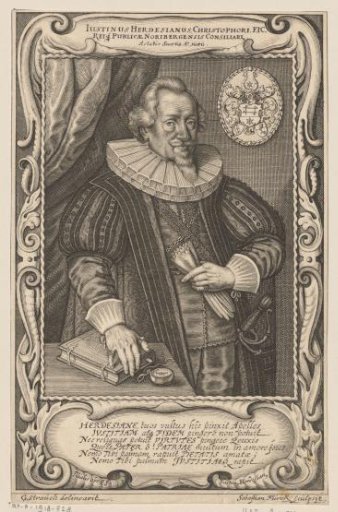 Portrait of Justinus Herdesianus I