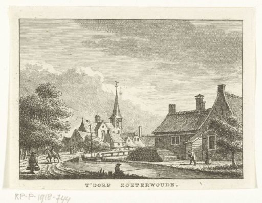 Village view in Zoeterwoude