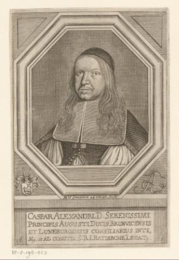 Portrait of Caspar Alexandri