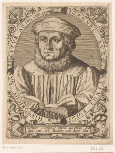 Portrait of Johannes Aventinus