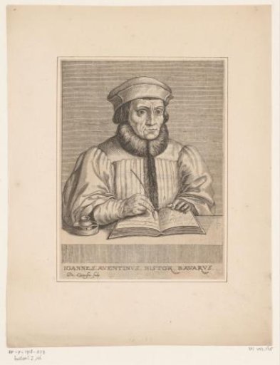 Portrait of Johannes Aventinus