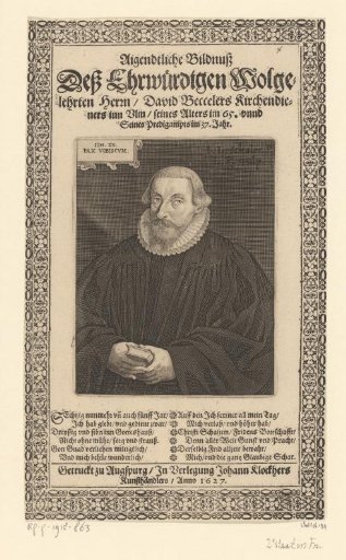 Portrait of David Beckeler