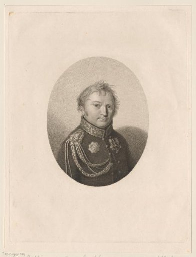Portrait of Friedrich Adolf Ludwig von Bismarck