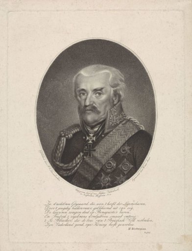 Portrait of Gebhard Leberecht von Blücher